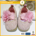 2015 best seller de alta qualidade nascido bonito mão crochet sapatos de bebê